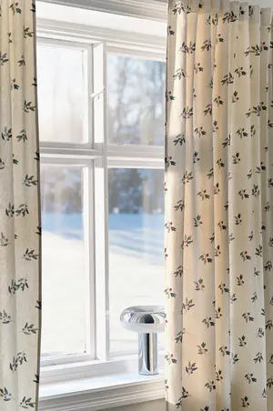 Julegardin med mønster